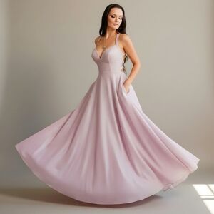 Windsor ✦ Purple Glitter A‑Line Sweetheart Gown ✦ Strapless Cross‑Back Maxi NWT